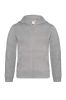 B&C VÉGIG ZIPPZÁROS KAPUCNIS PULÓVER /GYERMEK BCWK682 - B&C VÉGIG ZIPPZÁROS KAPUCNIS PULÓVER /GYERMEK Kép 2.