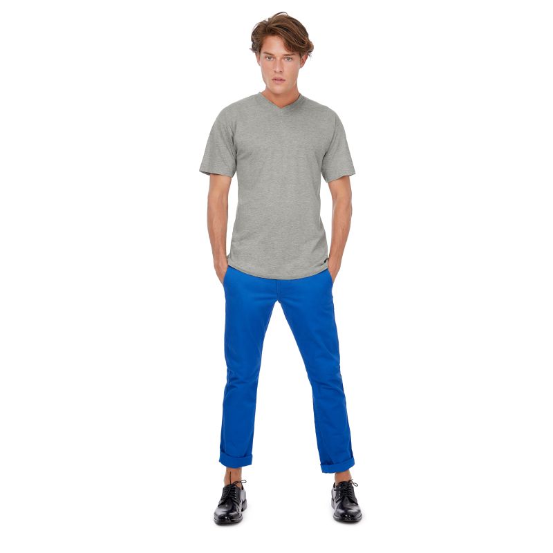 B&C - Unisex Exact V nyakú Póló TU006 - B&C - Unisex Exact V nyakú Póló - B&C