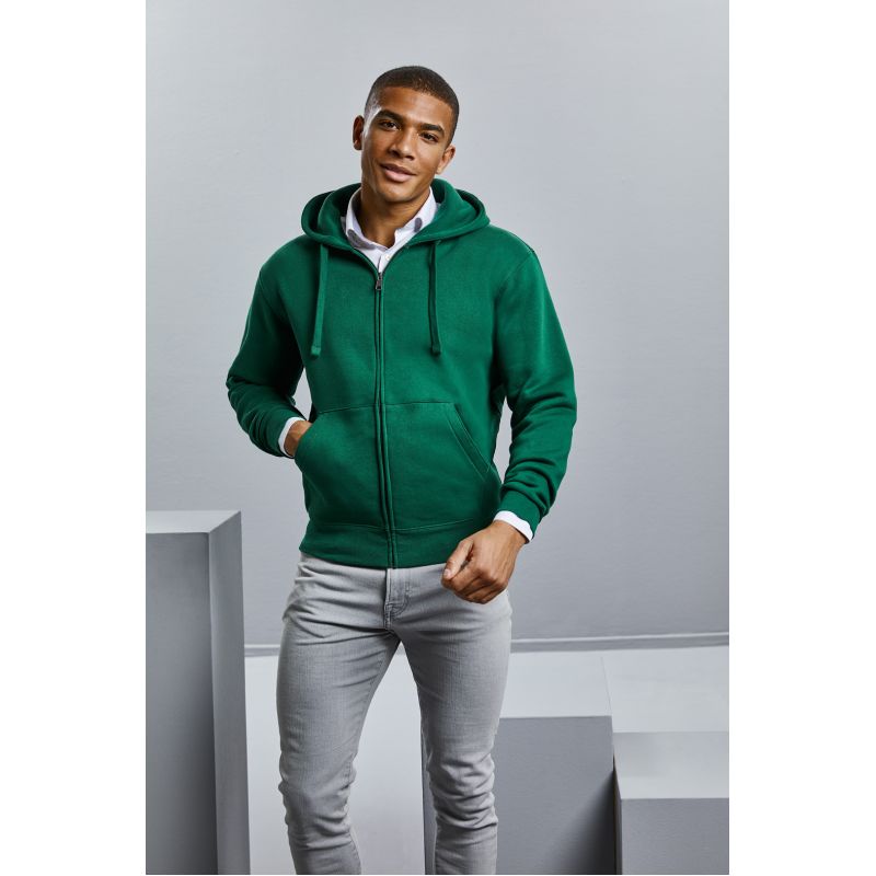 Russell - Unisex Authentic Kapucnis Zippzáras Pulóver 0R266M - Russell - Unisex Authentic Kapucnis Zippzáras Pulóver - Russell