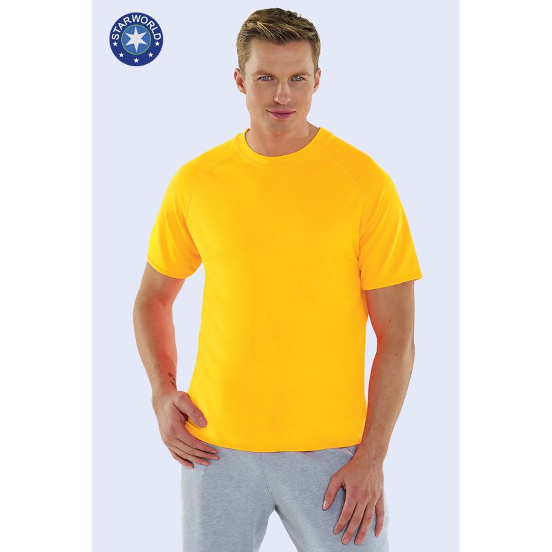 Starworld technikai anyagból készült raglánujjú póló SW300 - Starworld technikai anyagból készült raglánujjú póló - Starworld