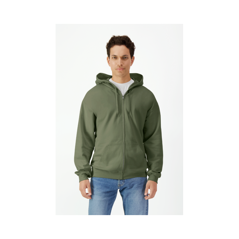 SOFTSTYLE MIDWEIGHT POLÁR FELNŐTT VÉGIG CIPZÁROS KAPUCNIS PULÓVER GISF600 - SOFTSTYLE MIDWEIGHT POLÁR FELNŐTT VÉGIG CIPZÁROS KAPUCNIS PULÓVER - Gildan