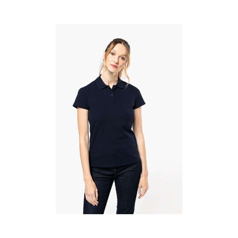 LADIES' SHORT-SLEEVED SUPIMA® POLO SHIRT PK201 - LADIES' SHORT-SLEEVED SUPIMA® POLO SHIRT - Kariban Premium