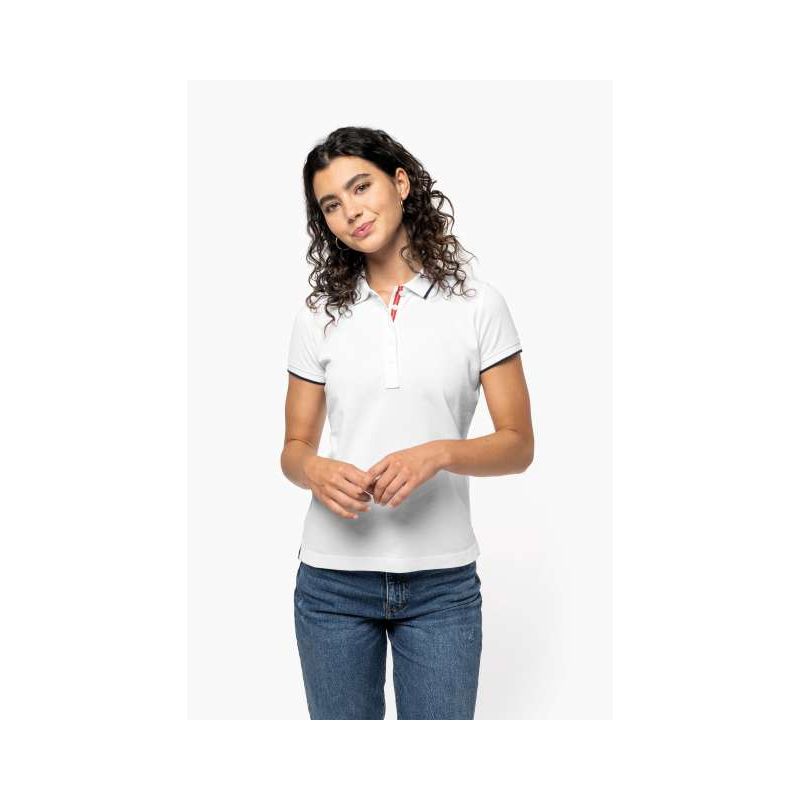 NŐI RÖVID UJJÚ PÓLÓING KA252 - NŐI RÖVID UJJÚ PÓLÓING - Kariban