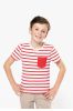 KA379 - GYERMEK CSÍKOS RÖVID UJJÚ ZSEBES TENGERÉSZ PÓLÓ Kép 5.