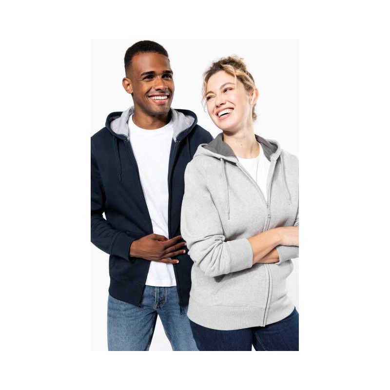 KA444 - CIPZÁRAS KAPUCNIS PULÓVER - Kariban