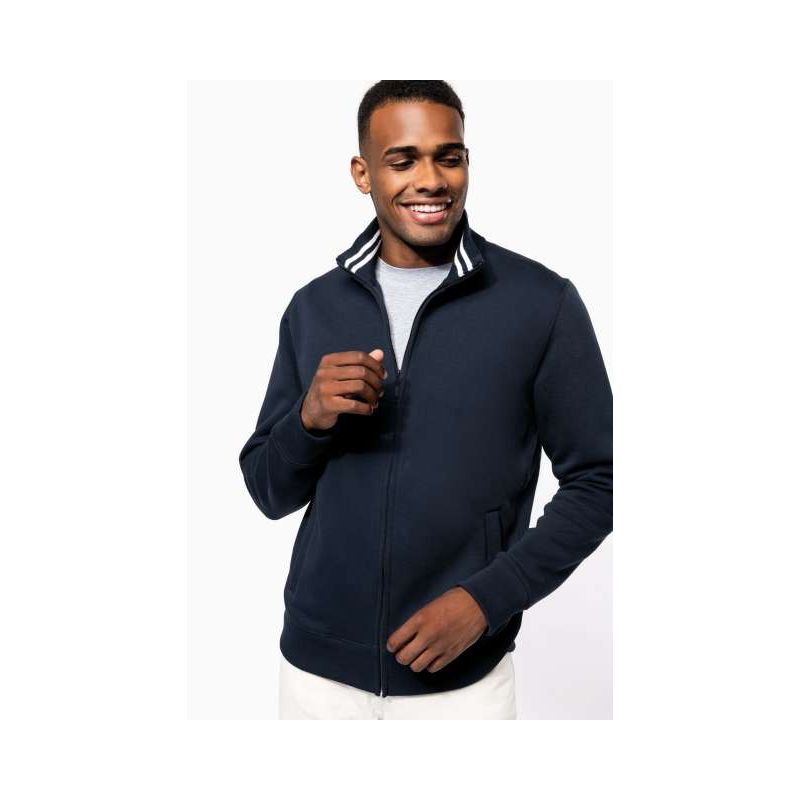 KA456 - FÉRFI VÉGIG CIPZÁRAS POLÁR KABÁT - Kariban