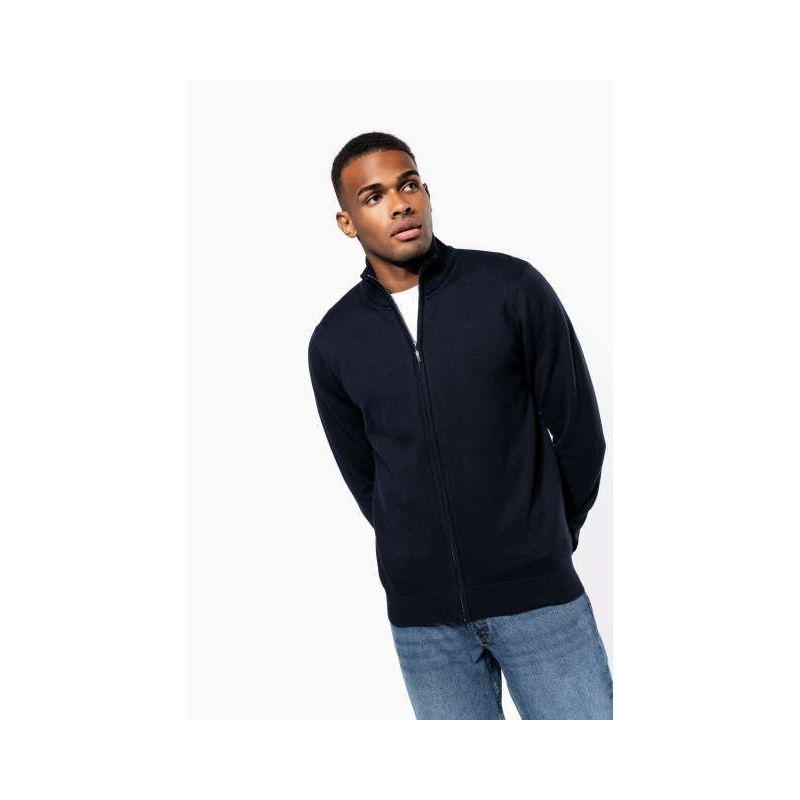 FÉRFI CIPZÁRAS KARDIGÁN KA961 - FÉRFI CIPZÁRAS KARDIGÁN - Kariban