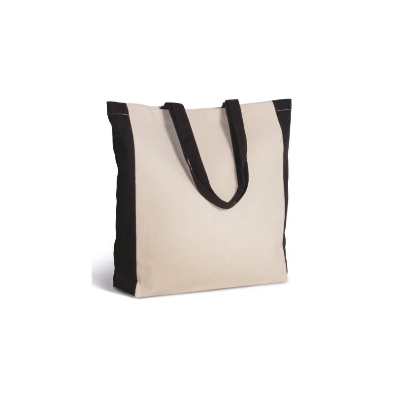 KÉT SZÍNŰ BEVÁSÁRLÓTÁSKA KI0275 - KÉT SZÍNŰ BEVÁSÁRLÓTÁSKA - Kimood