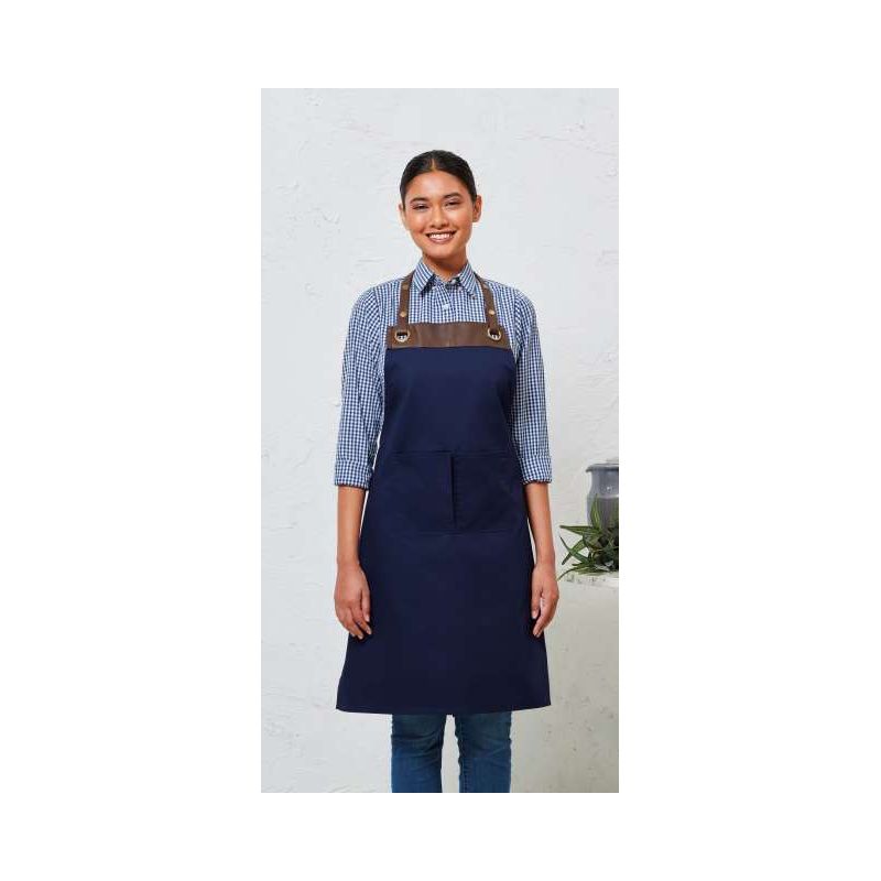 'ESPRESSO' BIB APRON PR123 - 'ESPRESSO' BIB APRON - Premier