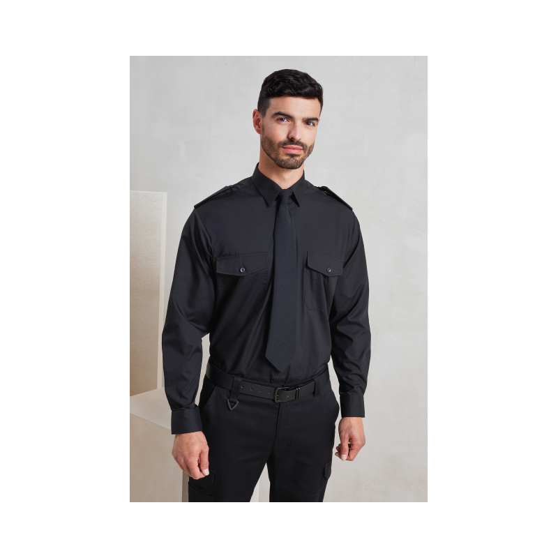 PR210 - MEN’S LONG SLEEVE PILOT SHIRT - Premier