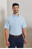 MEN’S SHORT SLEEVE SIGNATURE OXFORD SHIRT PR236 - MEN’S SHORT SLEEVE SIGNATURE OXFORD SHIRT - Premier