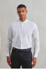 BANDED COLLAR 'GRANDAD' LONG SLEEVE SHIRT PR258 - BANDED COLLAR 'GRANDAD' LONG SLEEVE SHIRT - Premier