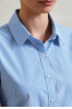 PR320 - WOMEN'S LONG SLEEVE GINGHAM MICROCHECK SHIRT Kép 1.