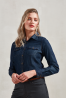 WOMEN'S JEANS STITCH DENIM SHIRT PR322 - WOMEN'S JEANS STITCH DENIM SHIRT - Premier