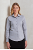 WOMEN'S STRETCH-FIT COTTON POPLIN LONG SLEEVE SHIRT PR344 - WOMEN'S STRETCH-FIT COTTON POPLIN LONG SLEEVE SHIRT - Premier