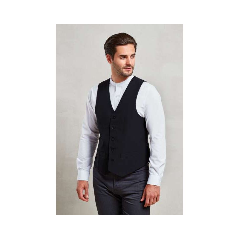 MEN’S LINED POLYESTER WAISTCOAT PR622 - MEN’S LINED POLYESTER WAISTCOAT - Premier