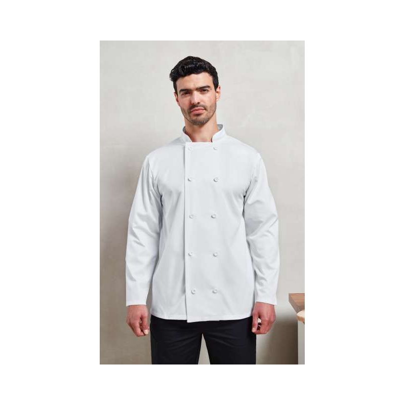 LONG SLEEVE CHEF’S JACKET PR657 - LONG SLEEVE CHEF’S JACKET - Premier
