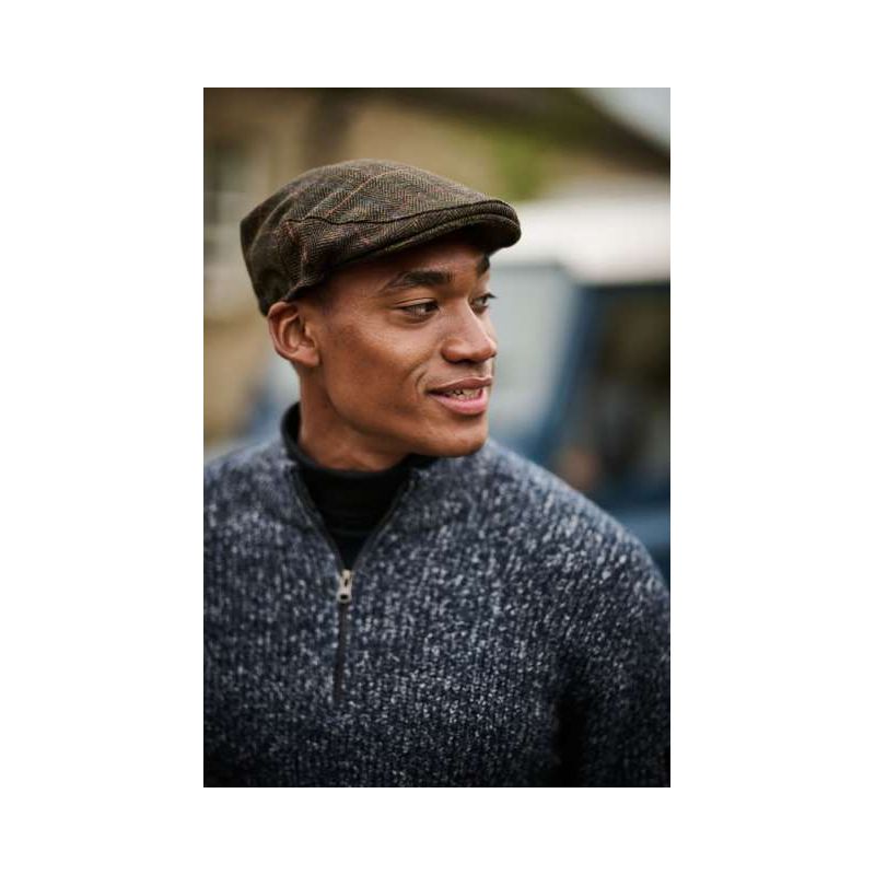 RETRC338 - ACRE TWEED-EFFECT FLATCAP - Regatta