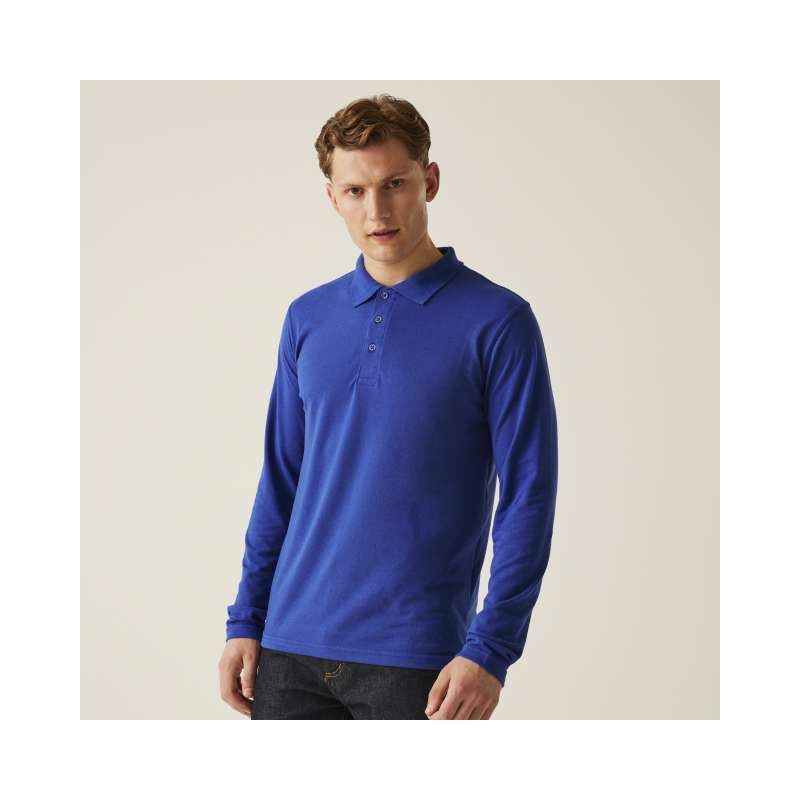 RETRS222 - PRO 65/35 LONG SLEEVE POLO SHIRT - Regatta