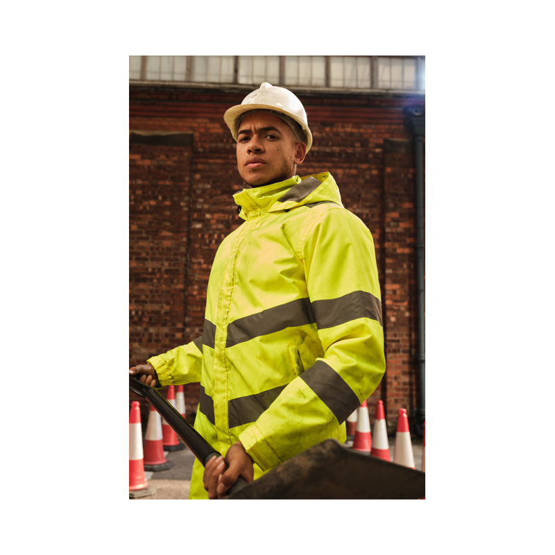 HI-VIS PRO CONTRACT DOVER JACKET RETRW457 - HI-VIS PRO CONTRACT DOVER JACKET - Regatta