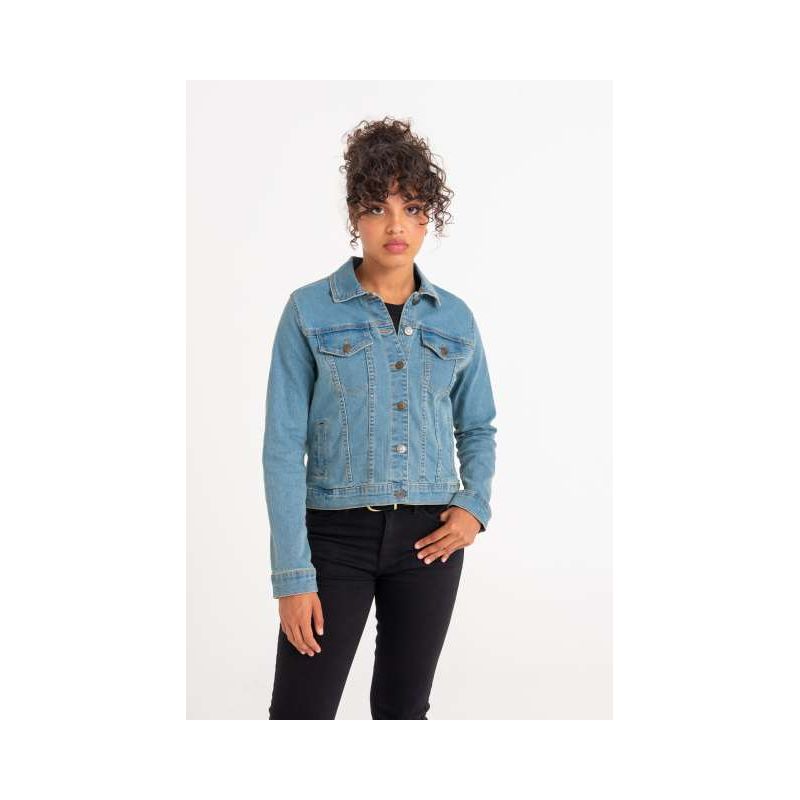 OLIVIA DENIM JACKET SD065 - OLIVIA DENIM JACKET - So Denim